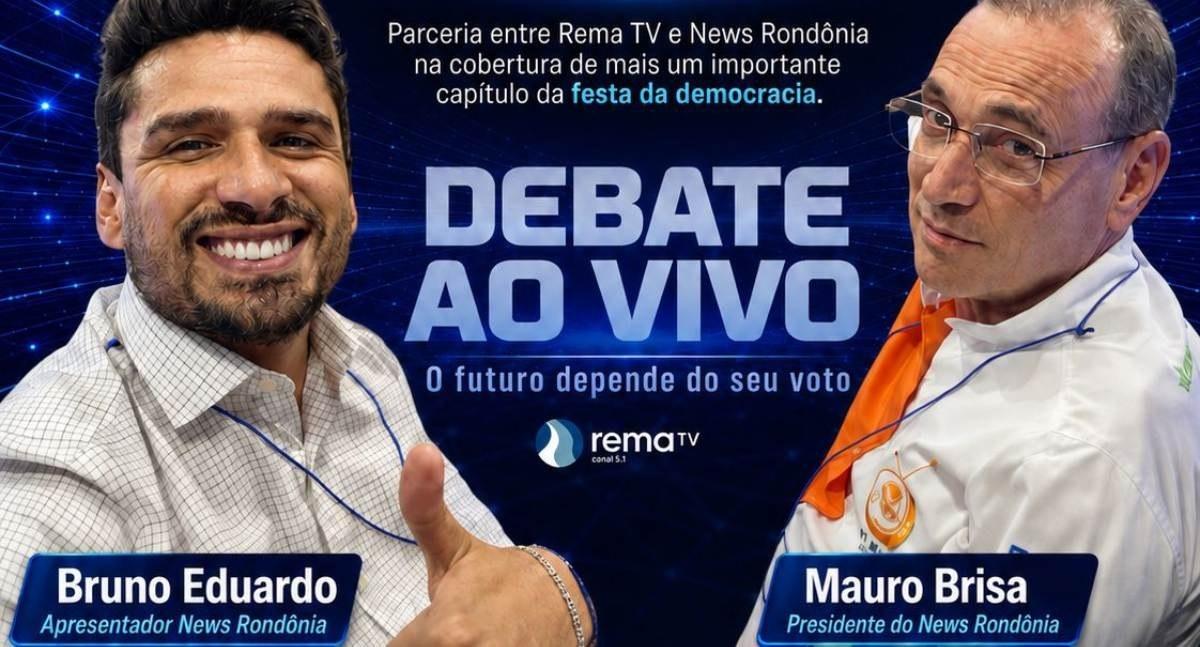Debate ao Governo de Rondônia coloca propostas, democracia e futuro do estado no centro das atenções
