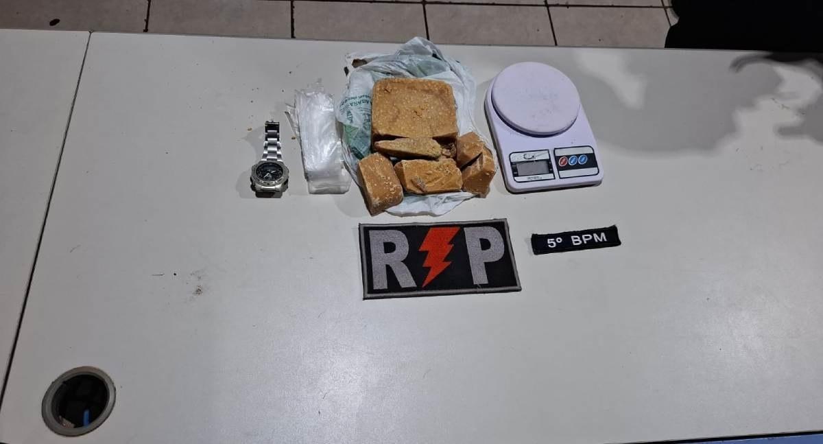 Homem de 39 anos é preso por tráfico de drogas no bairro Aponiã em Porto Velho