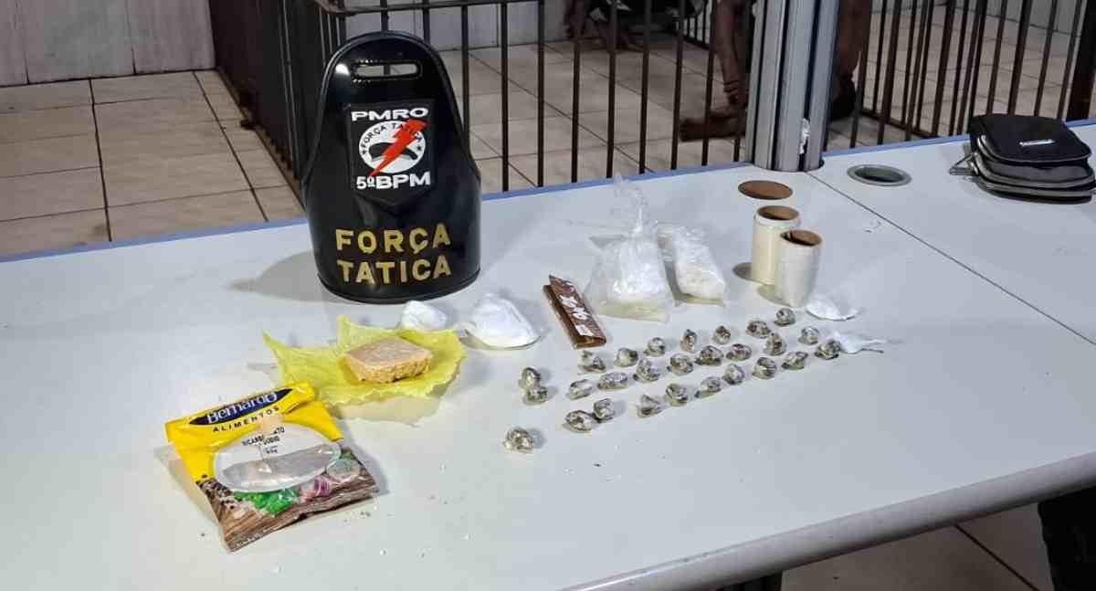 Homem é preso com drogas fracionadas na Vila Princesa