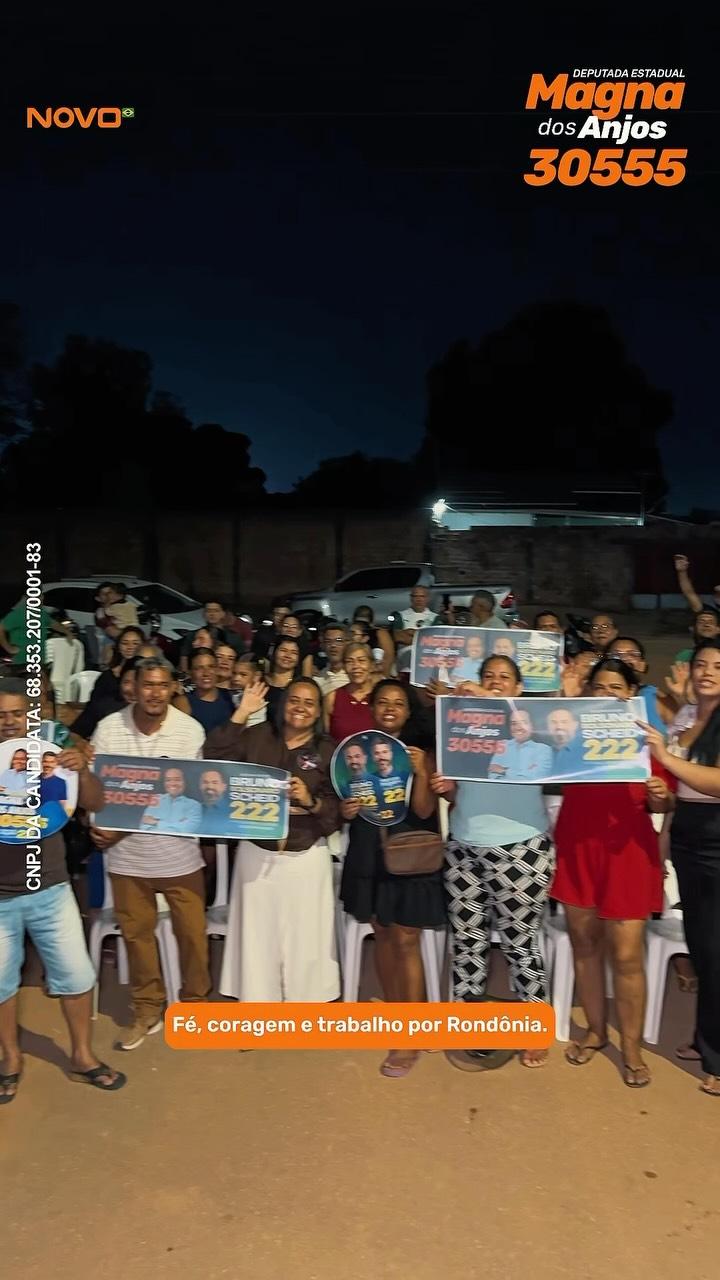 Magna dos Anjos realiza reunião com apoiadores na Zona Leste e reforça compromisso com Rondônia