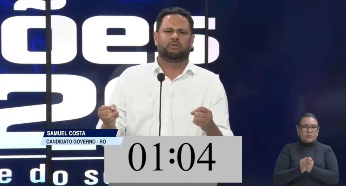 Samuel Costa se ressalta novamente no segundo debate ao Governo de Rondônia promovido pela Rema TV