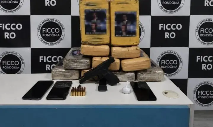 FICCO prende três homens em flagrante com drogas e arma de fogo no decorrer de operação policial realizada em Porto Velho