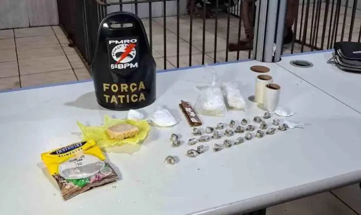 Homem é preso com drogas fracionadas na Vila Princesa