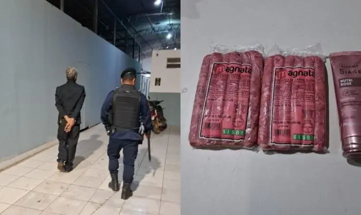 Idoso é detido depois de furtar alimentos em Porto Velho