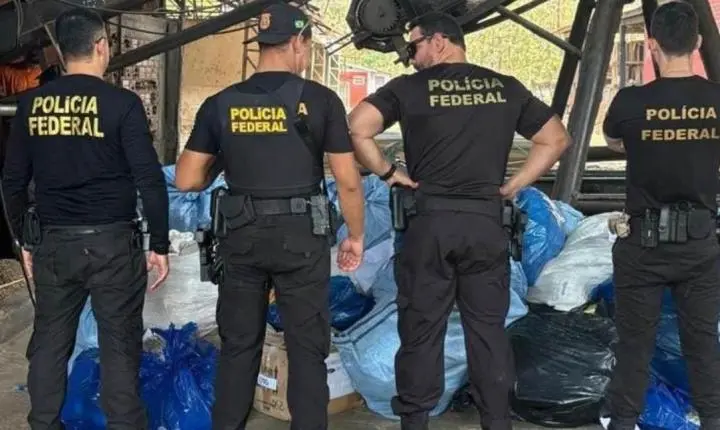 Polícia Federal incinera 839 quilos de drogas apreendidas em ações de combate ao tráfico na região central de Rondônia