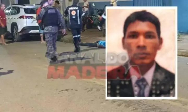 Vídeo: Ciclista é morto a tiros por dupla em motocicleta em Porto Velho